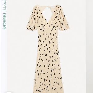Delize. Ba&sh Polka Dot Midi Dress